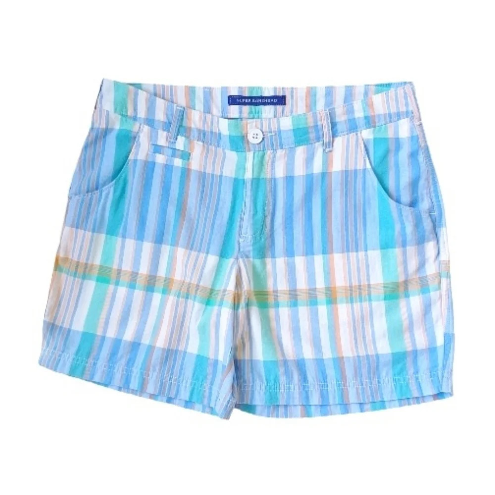 Columbia PGF Plaid Golf Hiking Shorts Preppy 8